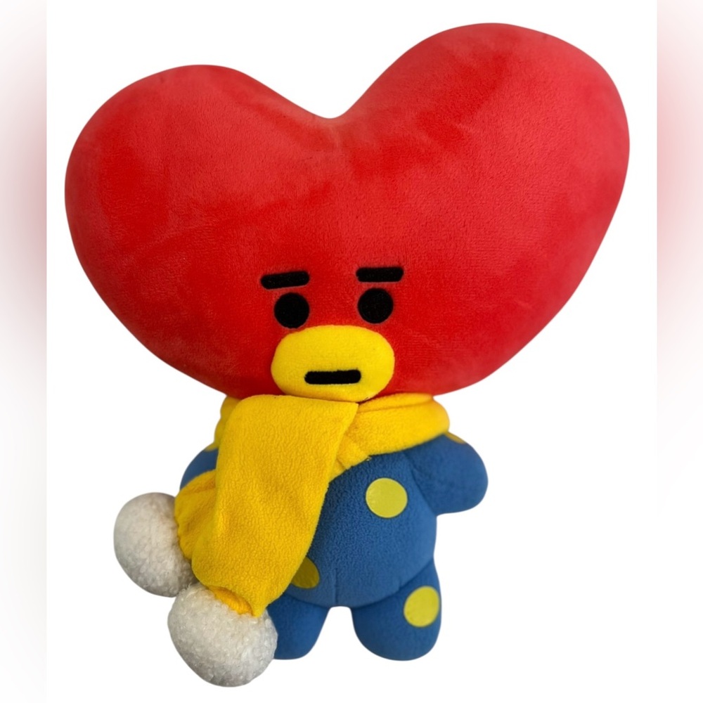 🤩 BTS BT21 Official Authentic Goods Plush Doll TATA Winter Collection